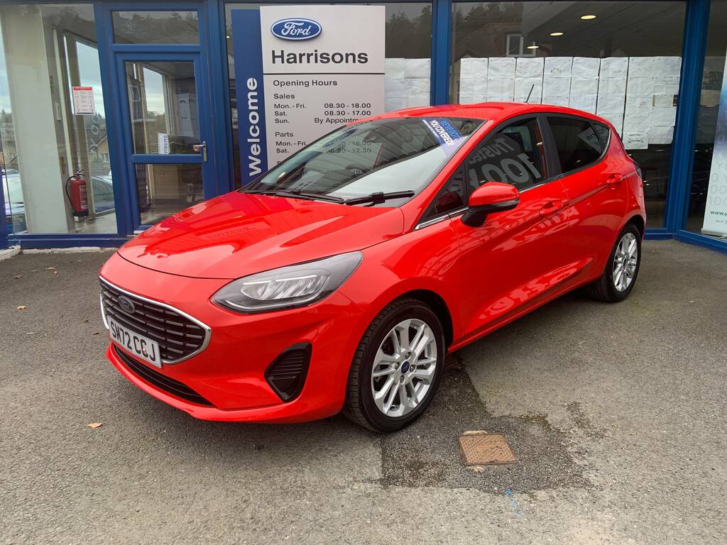 Ford Fiesta 1.0 Ecoboost 100Ps Titanium SM72CCJ Red #2