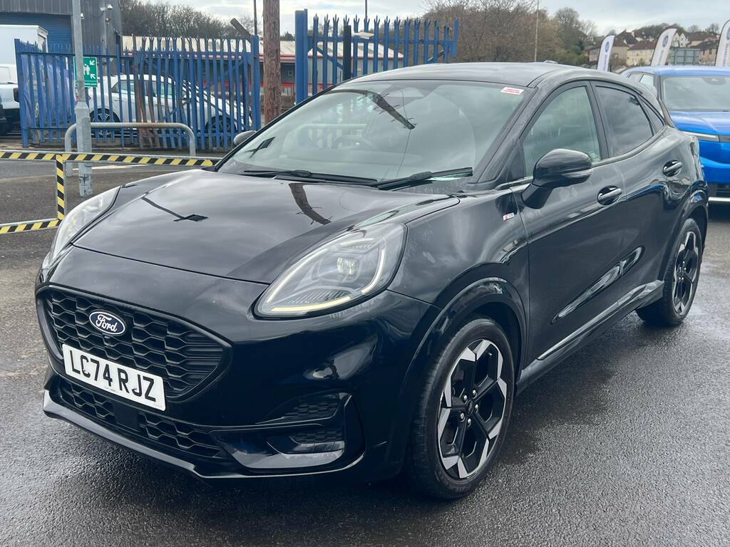 Ford Puma 1.0 Ecoboost Hybrid Mhev St-line X LC74RJZ Black #3