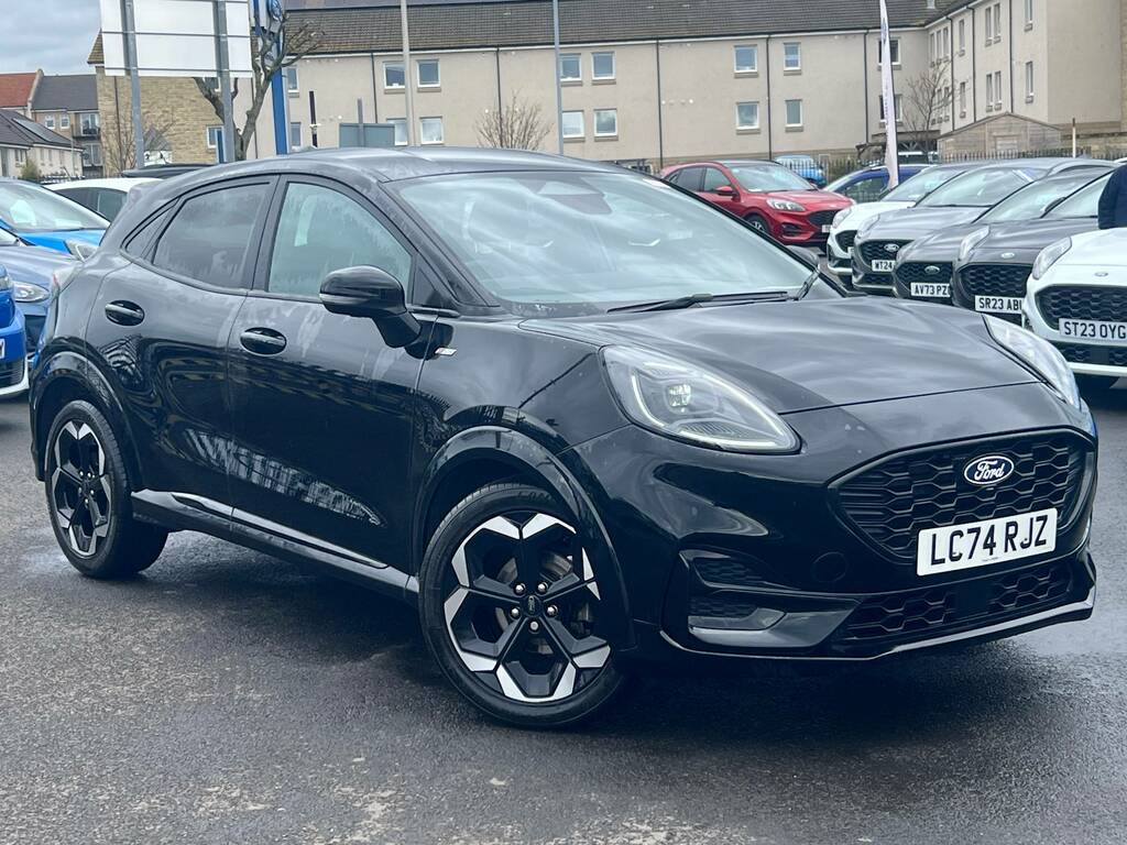 Ford Puma 1.0 Ecoboost Hybrid Mhev St-line X Black