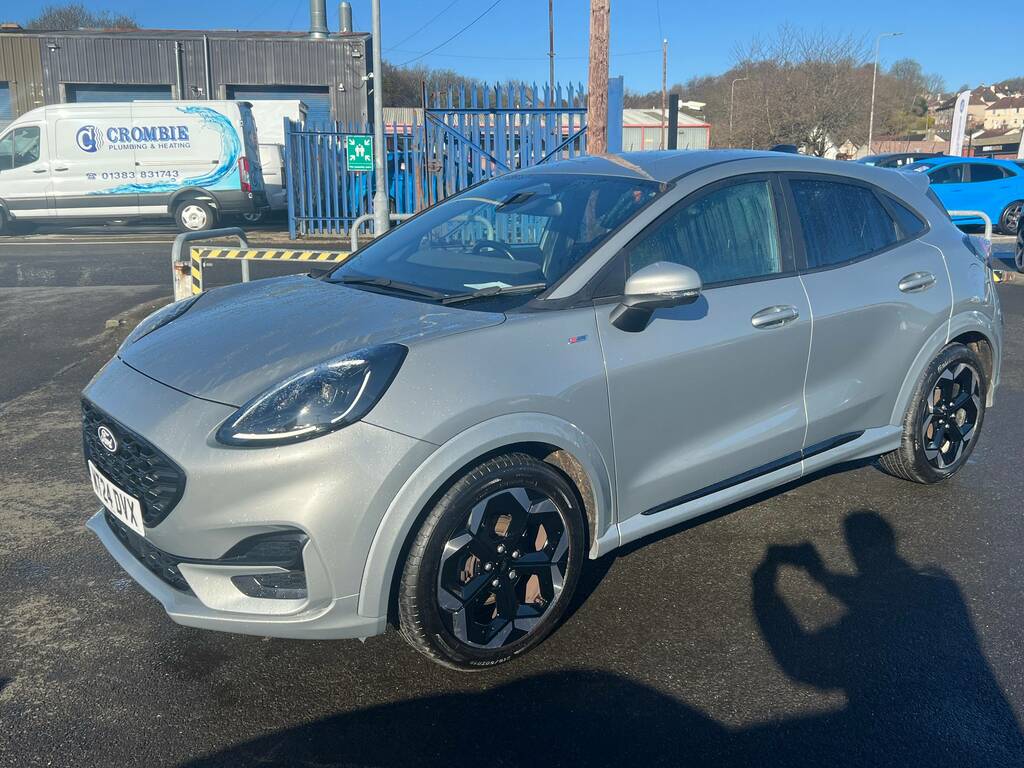 Ford Puma 1.0T Ecoboost Mhev St-line X Suv Hybrid WT24DVX Silver #3