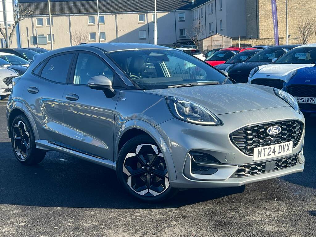 Ford Puma 1.0T Ecoboost Mhev St-line X Suv Hybrid Silver