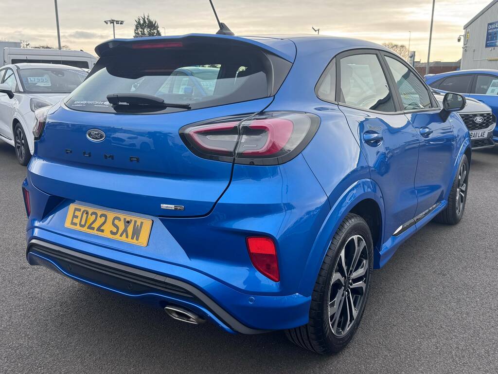 Ford Puma 1.0T Ecoboost Mhev St-line Suv Hybrid M EO22SXW Blue #5