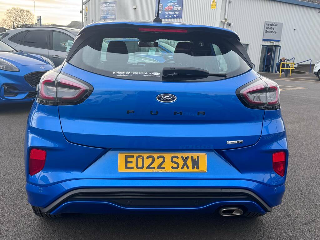 Ford Puma 1.0T Ecoboost Mhev St-line Suv Hybrid M EO22SXW Blue #4