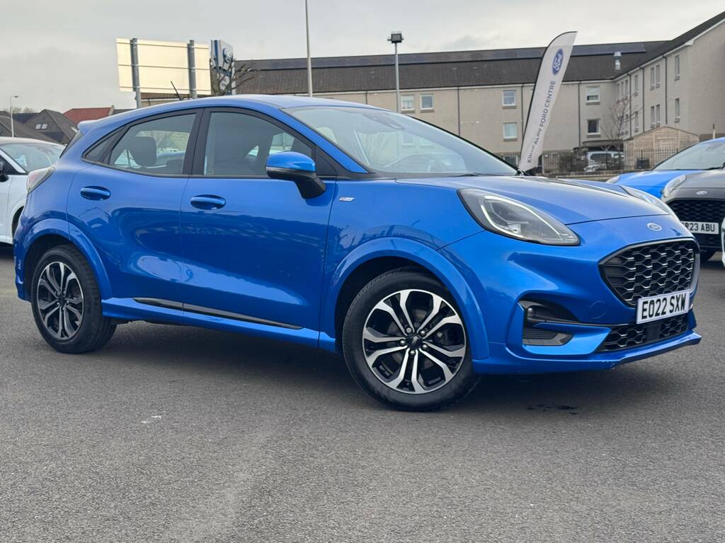Ford Puma 1.0T Ecoboost Mhev St-line Suv Hybrid M Blue