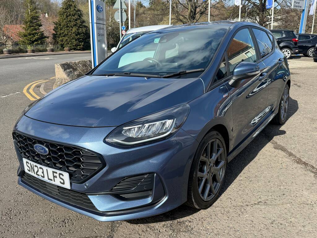 Ford Fiesta St-line Edition Mhev 1.0 125Ps SN23LFS Blue #3