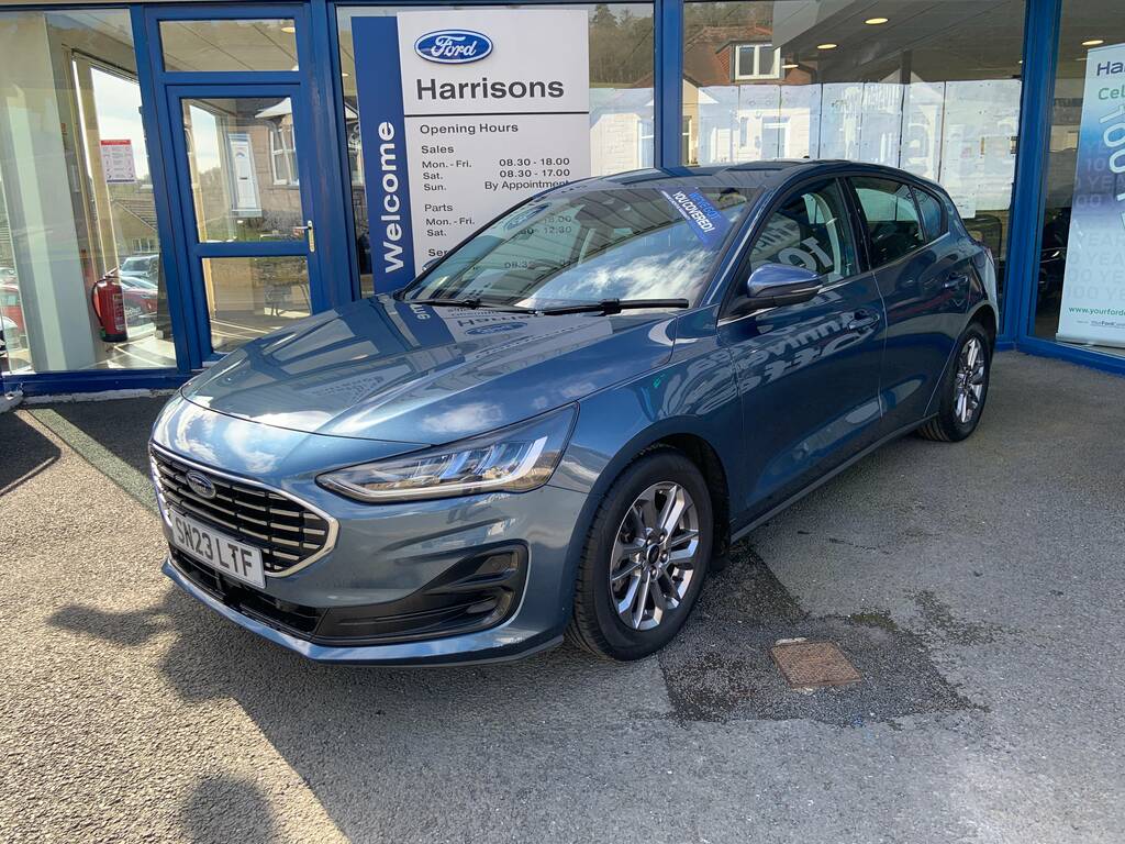 Ford Focus 1.0 Ecoboost 125Ps Titanium SN23LTF Blue #2