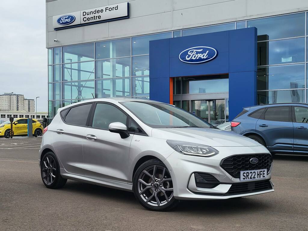 Ford Fiesta St-line Turbo 100Ps Silver