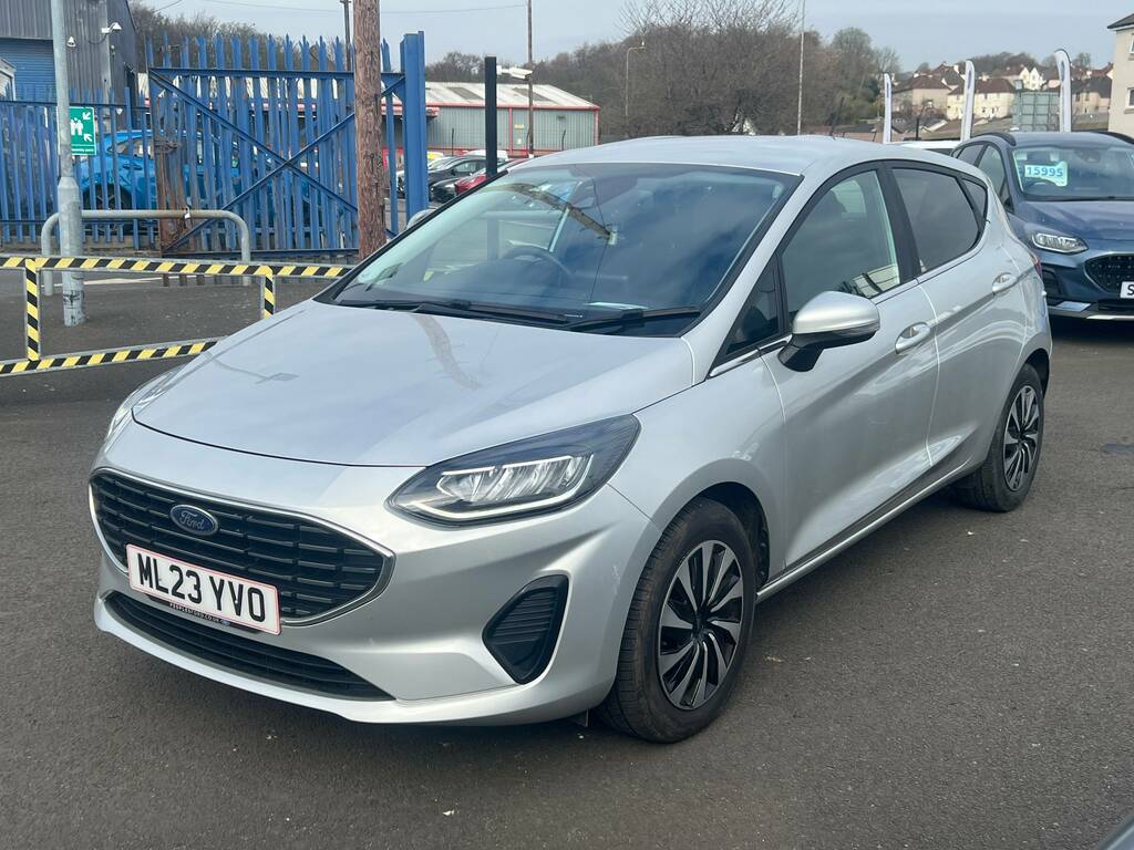 Ford Fiesta 1.0T Ecoboost Titanium Hatchback ML23YVO Silver #3