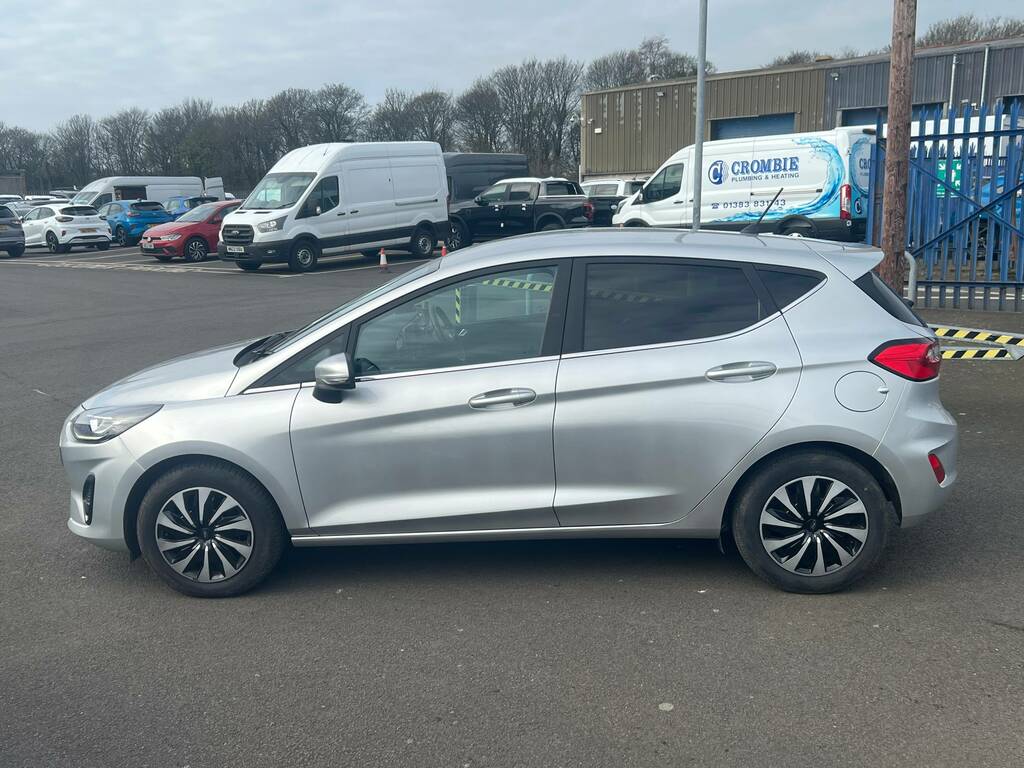 Ford Fiesta 1.0T Ecoboost Titanium Hatchback ML23YVO Silver #4