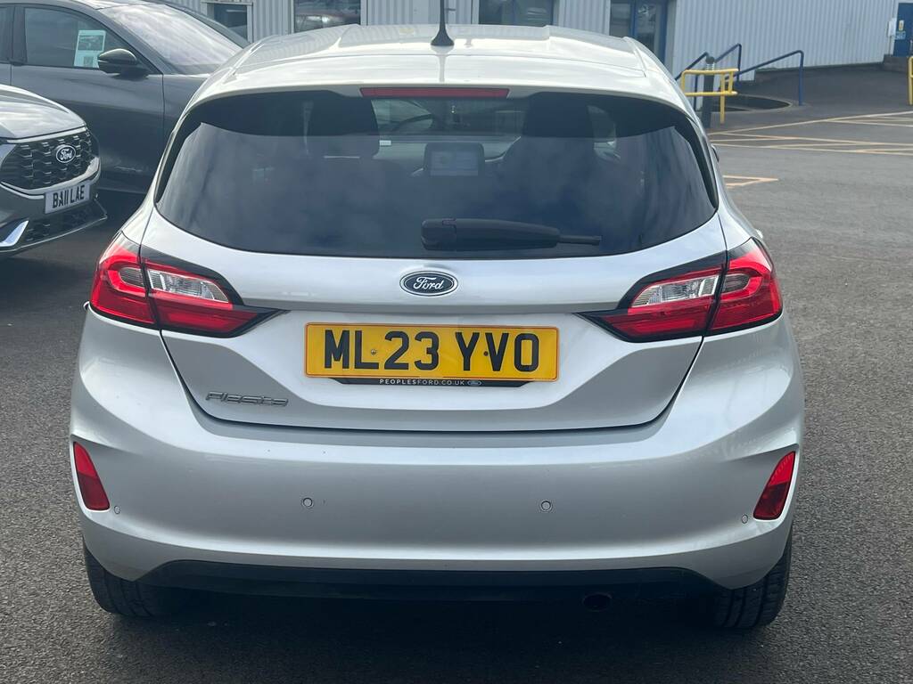 Ford Fiesta 1.0T Ecoboost Titanium Hatchback ML23YVO Silver #6