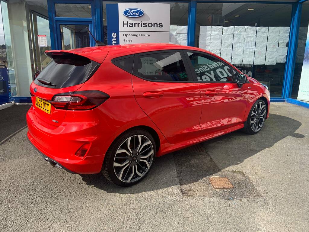 Ford Fiesta 1.0 Ecoboost Mhev 125Ps St-line X Edition SL23OCC Red #3