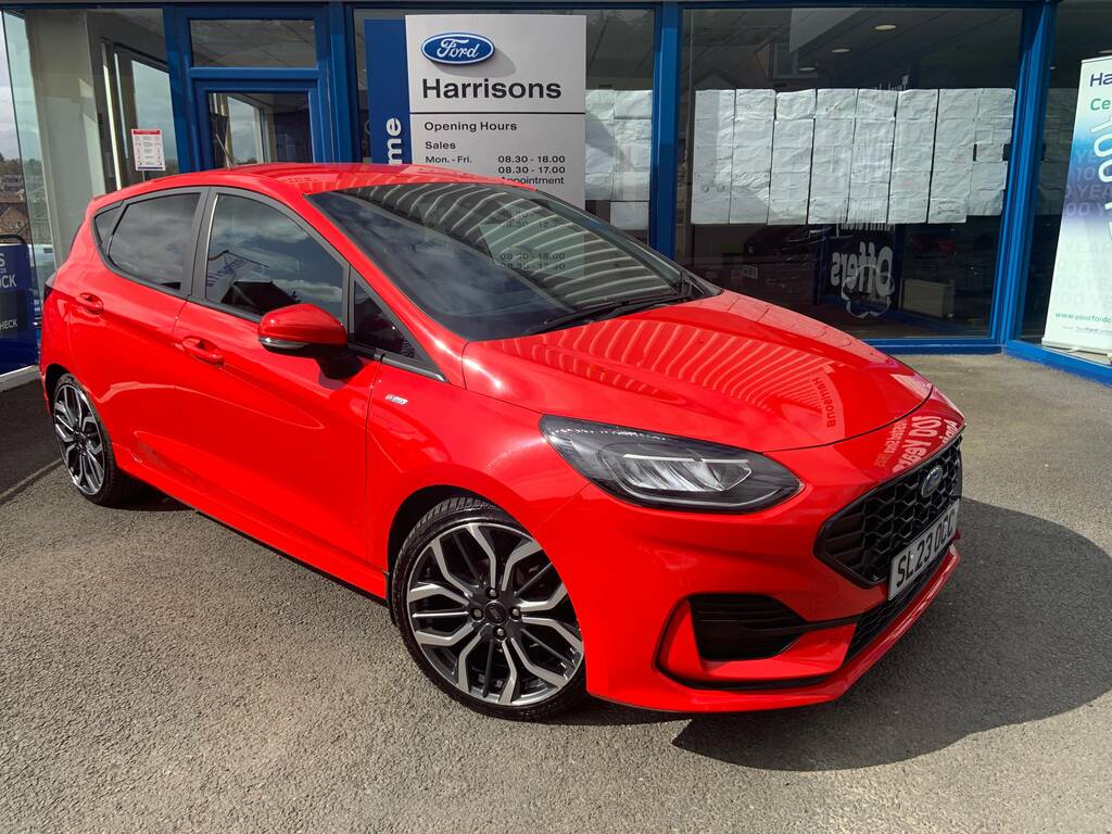 Ford Fiesta 1.0 Ecoboost Mhev 125Ps St-line X Edition Red