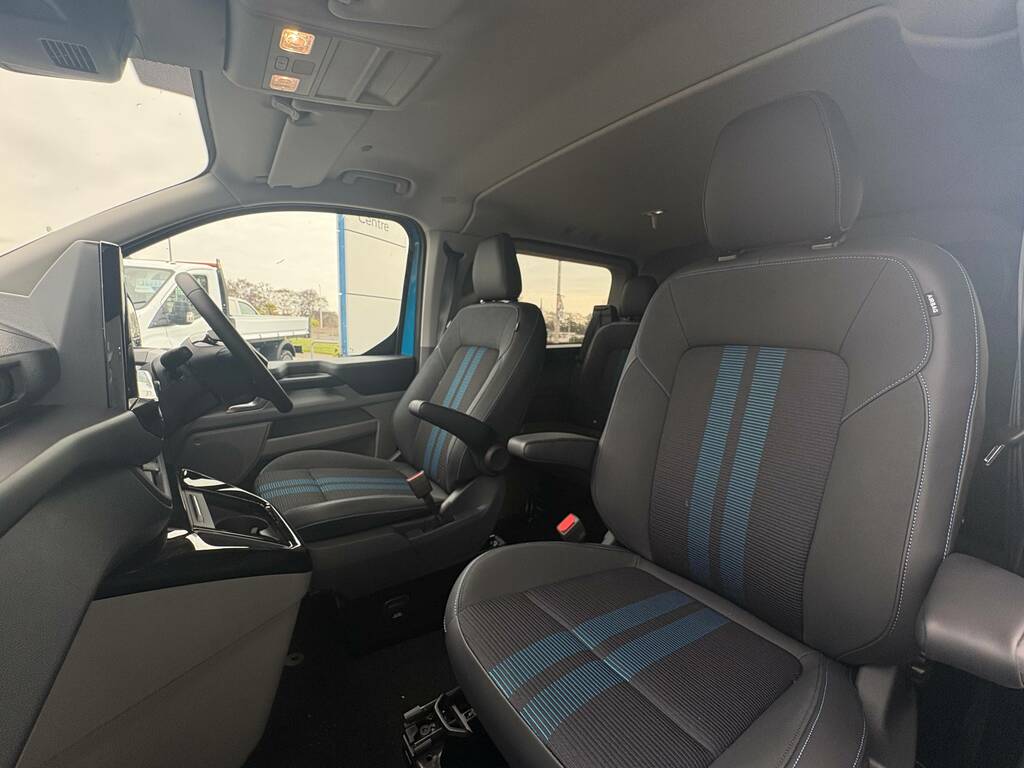 Ford Transit Custom 320 2.5 Phev 232Ps L1 Double Cab Sport WR75DWJ Blue #4