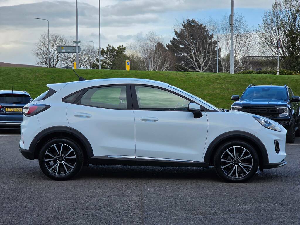 Ford Puma 1.0 Ecoboost Titanium Mhev 125Ps SP23KPL White #4