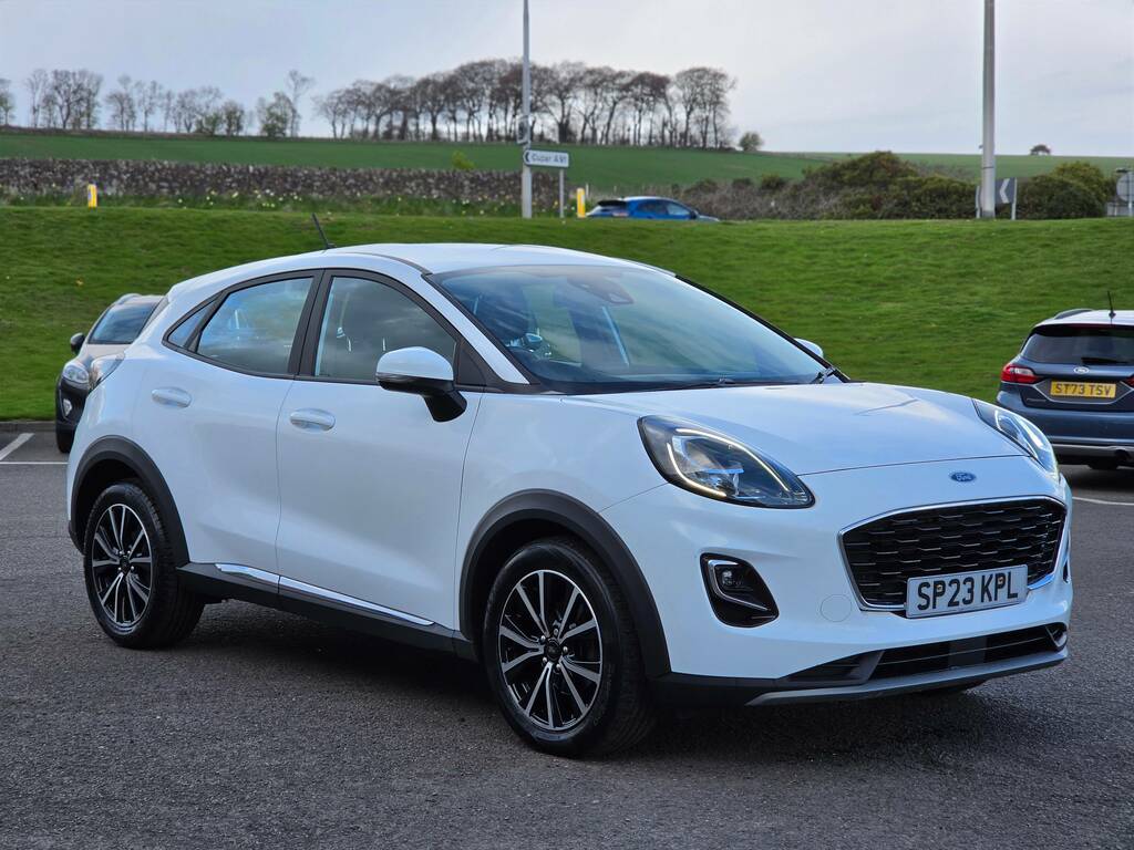 Ford Puma 1.0 Ecoboost Titanium Mhev 125Ps SP23KPL White #3