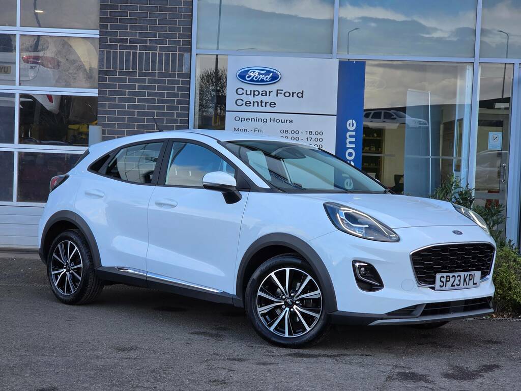 Ford Puma 1.0 Ecoboost Titanium Mhev 125Ps White