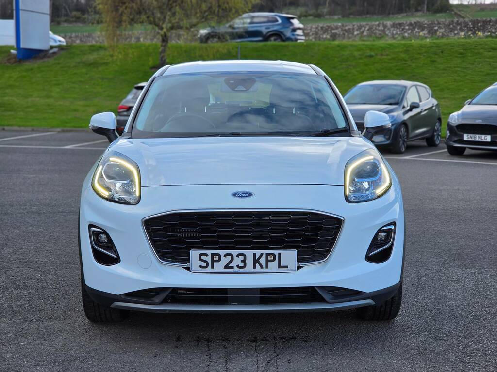 Ford Puma 1.0 Ecoboost Titanium Mhev 125Ps SP23KPL White #2