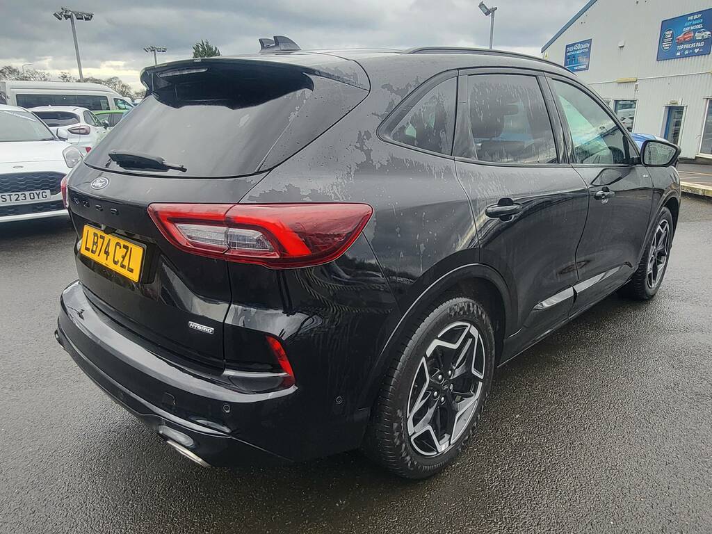 Ford Kuga 2.5H Duratec St-line X Suv Hybrid Cvt E LB74CZL Black #6