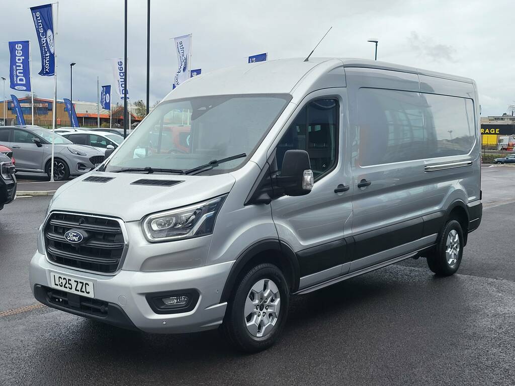 Ford Transit Custom 350 2.0 Ecoblue 165Ps L3 H2 Limited Fwd LG25ZZC Silver #6