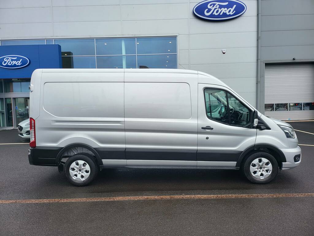 Ford Transit Custom 350 2.0 Ecoblue 165Ps L3 H2 Limited Fwd LG25ZZC Silver #3