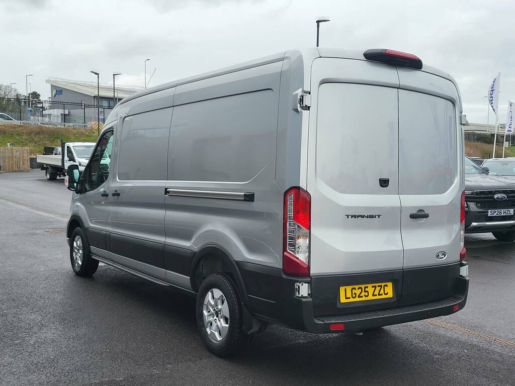 Ford Transit Custom 350 2.0 Ecoblue 165Ps L3 H2 Limited Fwd LG25ZZC Silver #2
