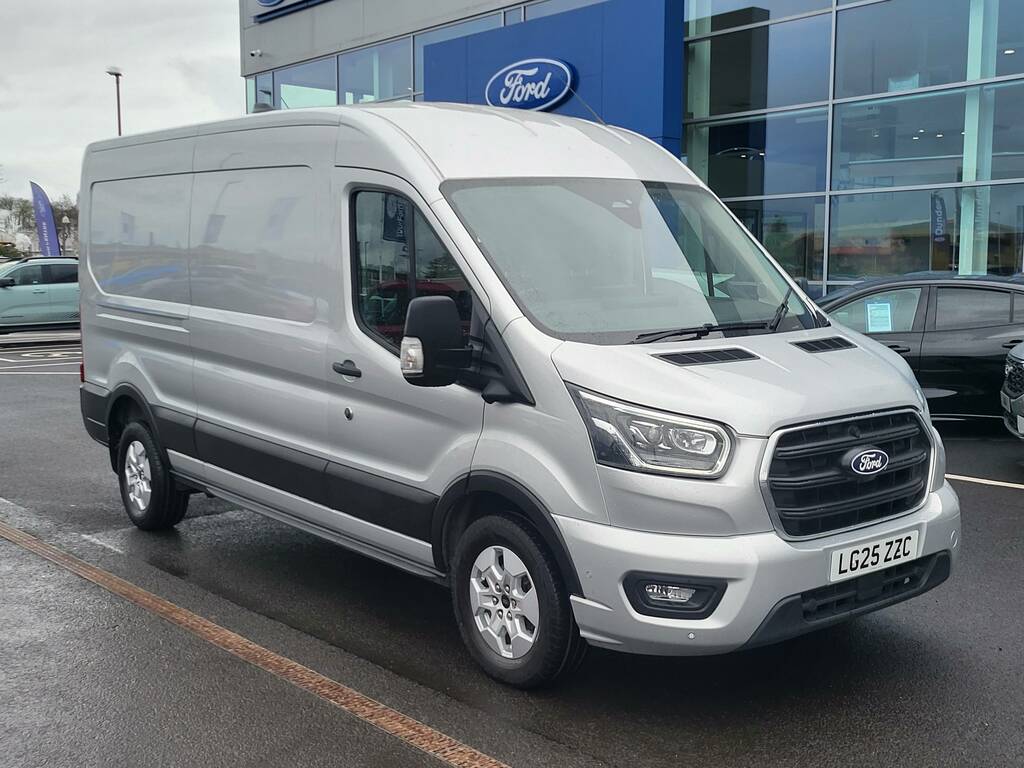Ford Transit Custom 350 2.0 Ecoblue 165Ps L3 H2 Limited Fwd LG25ZZC Silver #4