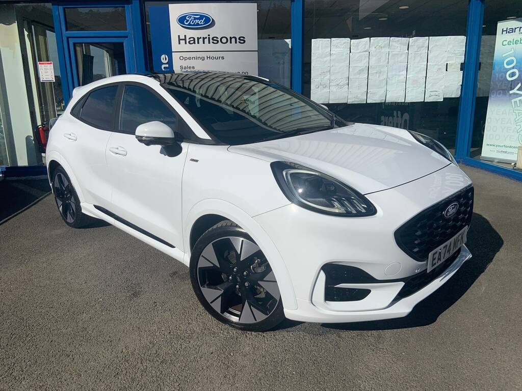 Ford Puma 1.0 Ecoboost 125Ps Mhev St-line X White