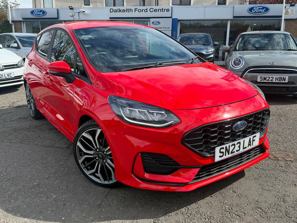 Ford Fiesta St-line X Edition Mhev 1.0 125Ps Red