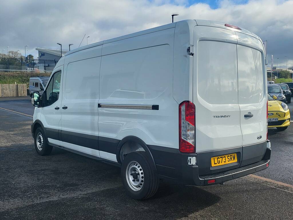Ford Transit Custom 350 2.0 Ecoblue 130Ps L3 H2 Leader Fwd LG73SRW White #2