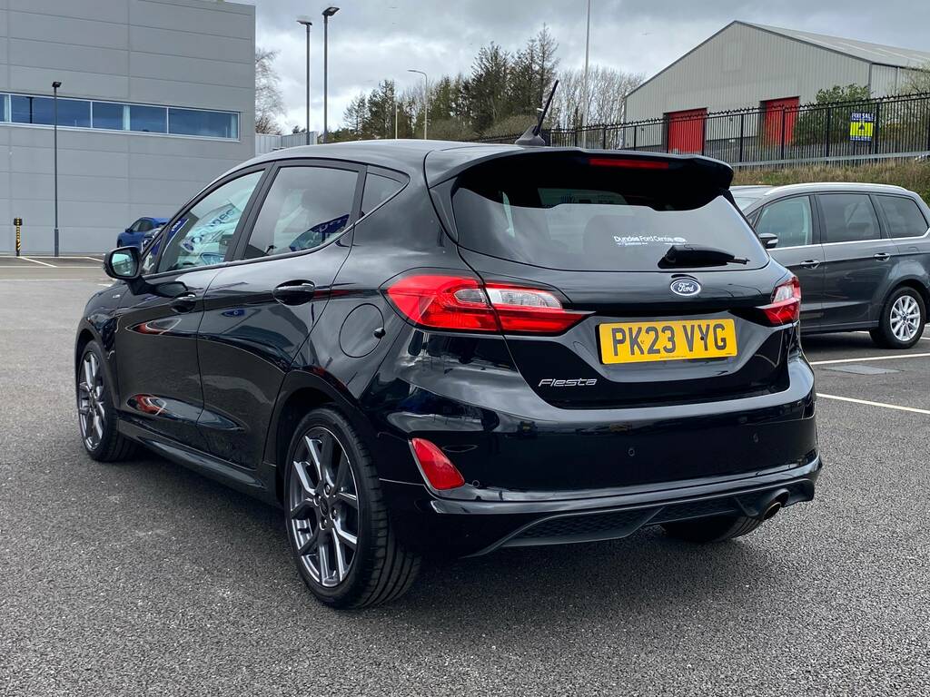Ford Fiesta 1.0T Ecoboost St-line 100Ps PK23VYG Black #6