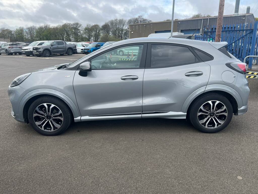 Ford Puma 1.0T Ecoboost Mhev St-line Suv Hybrid M ST73RVL Silver #4