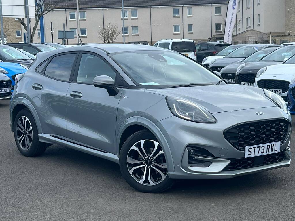 Ford Puma 1.0T Ecoboost Mhev St-line Suv Hybrid M Silver