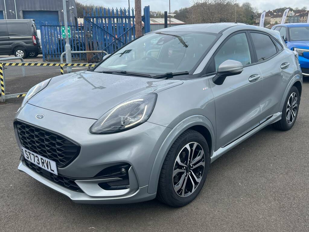 Ford Puma 1.0T Ecoboost Mhev St-line Suv Hybrid M ST73RVL Silver #5