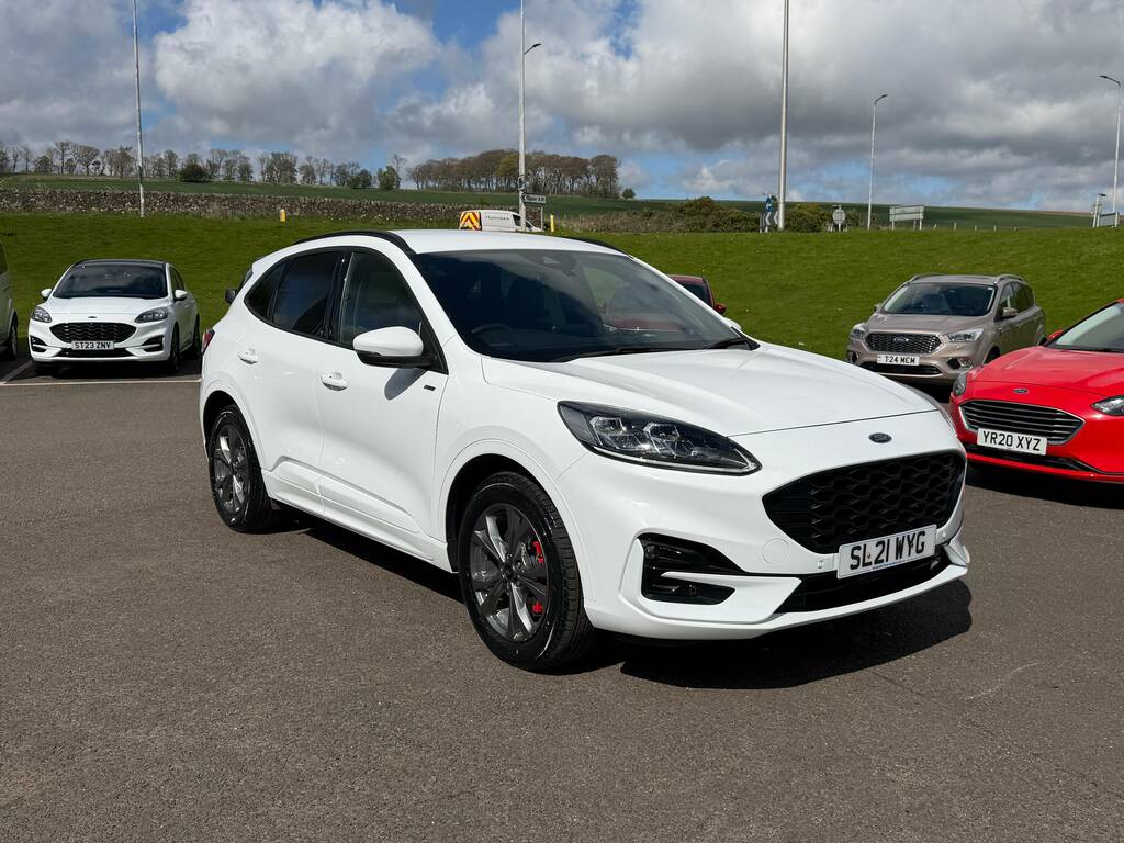 Ford Kuga 2.5 St-line Phev 225Ps SL21WYG White #3