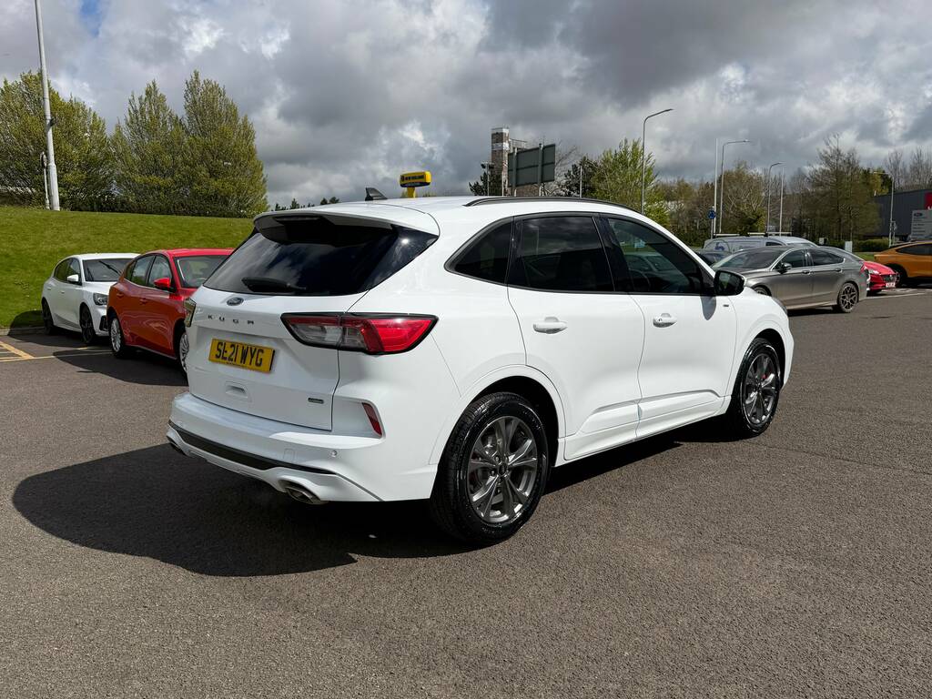Ford Kuga 2.5 St-line Phev 225Ps SL21WYG White #5