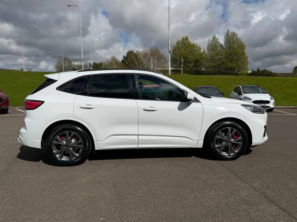 Ford Kuga 2.5 St-line Phev 225Ps SL21WYG White #4