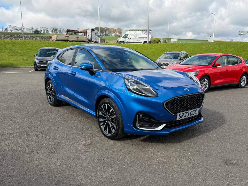 Ford Puma 1.0 Ecoboost St-line Vignale Mhev 125Ps SR23OGC Blue #3