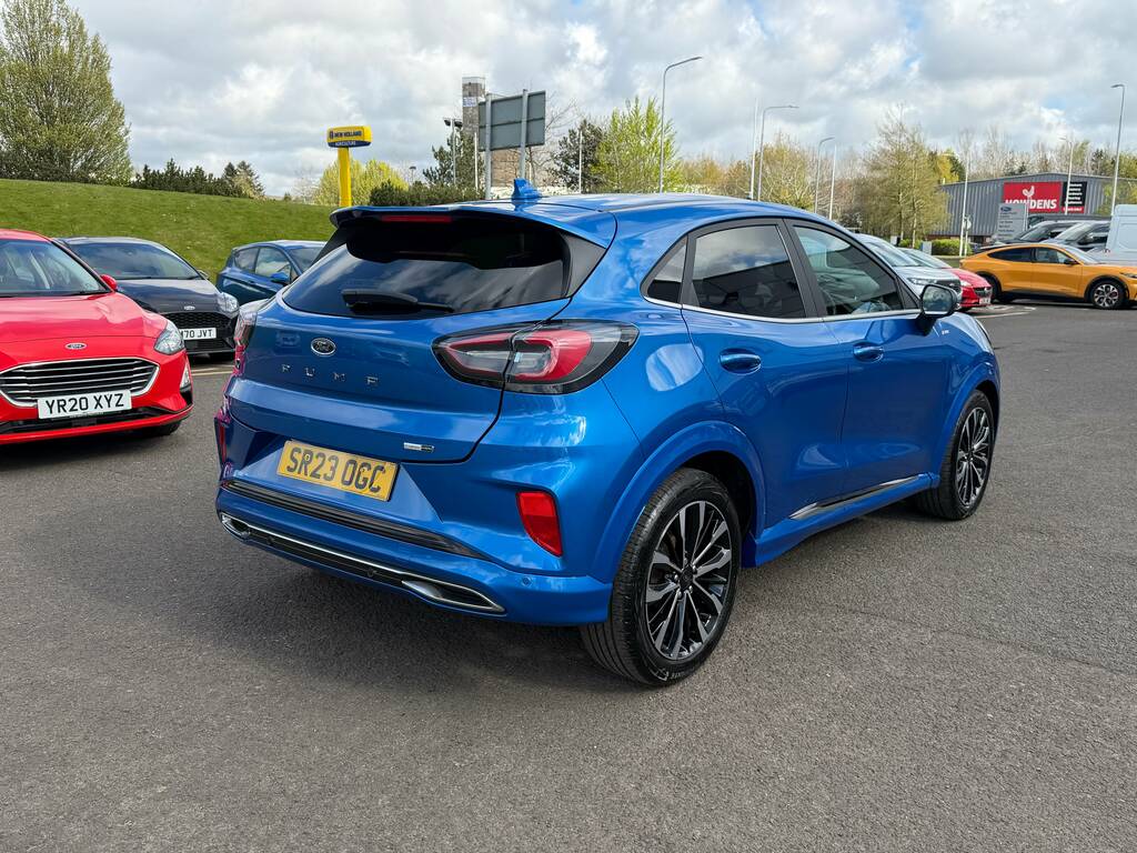 Ford Puma 1.0 Ecoboost St-line Vignale Mhev 125Ps SR23OGC Blue #5