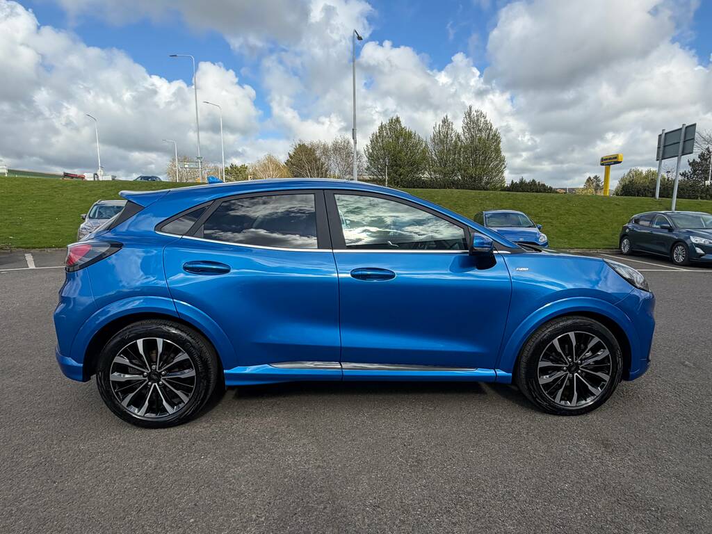Ford Puma 1.0 Ecoboost St-line Vignale Mhev 125Ps SR23OGC Blue #4