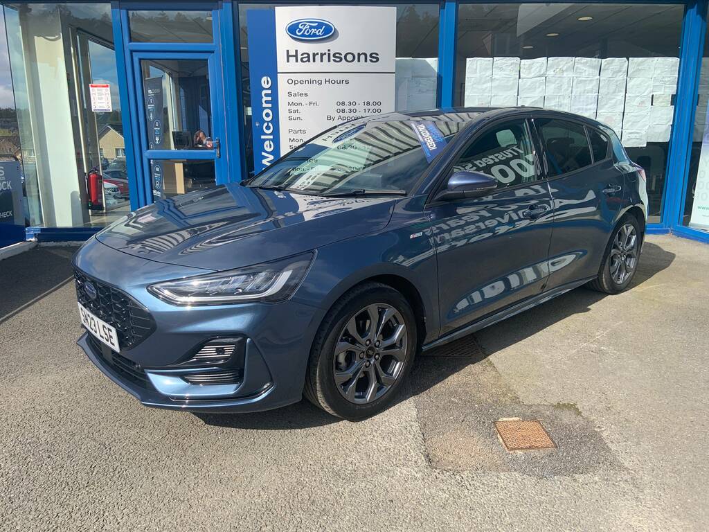Ford Focus 1.0T Ecoboost Mhev St-line Edition Hatchback P SN23LSE Blue #2