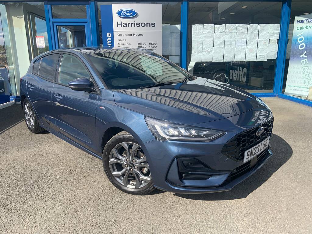 Ford Focus 1.0T Ecoboost Mhev St-line Edition Hatchback P Blue
