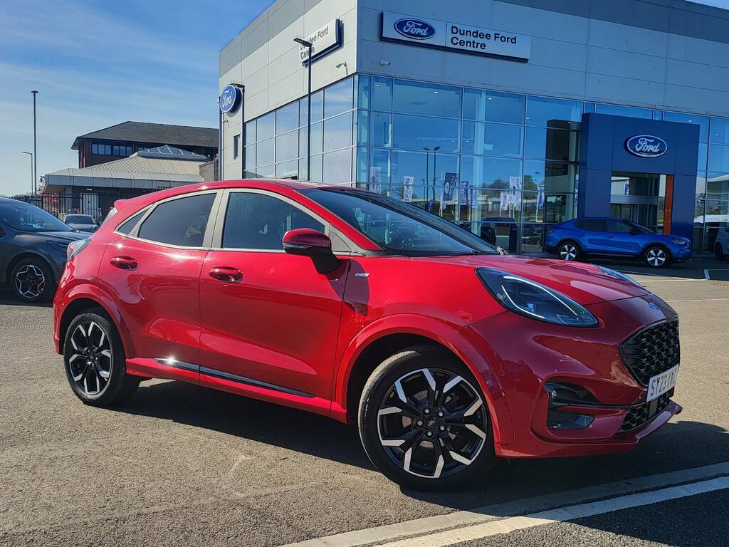 Ford Puma St-line X Mhev Red