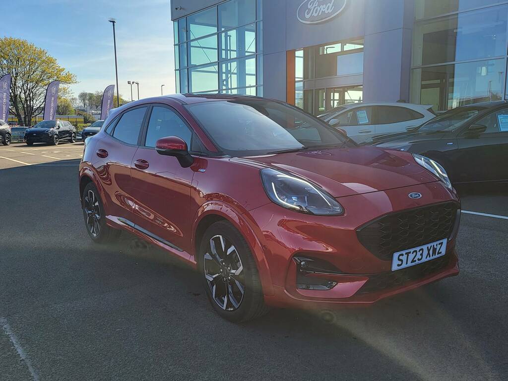 Ford Puma St-line X Mhev ST23XWZ Red #4