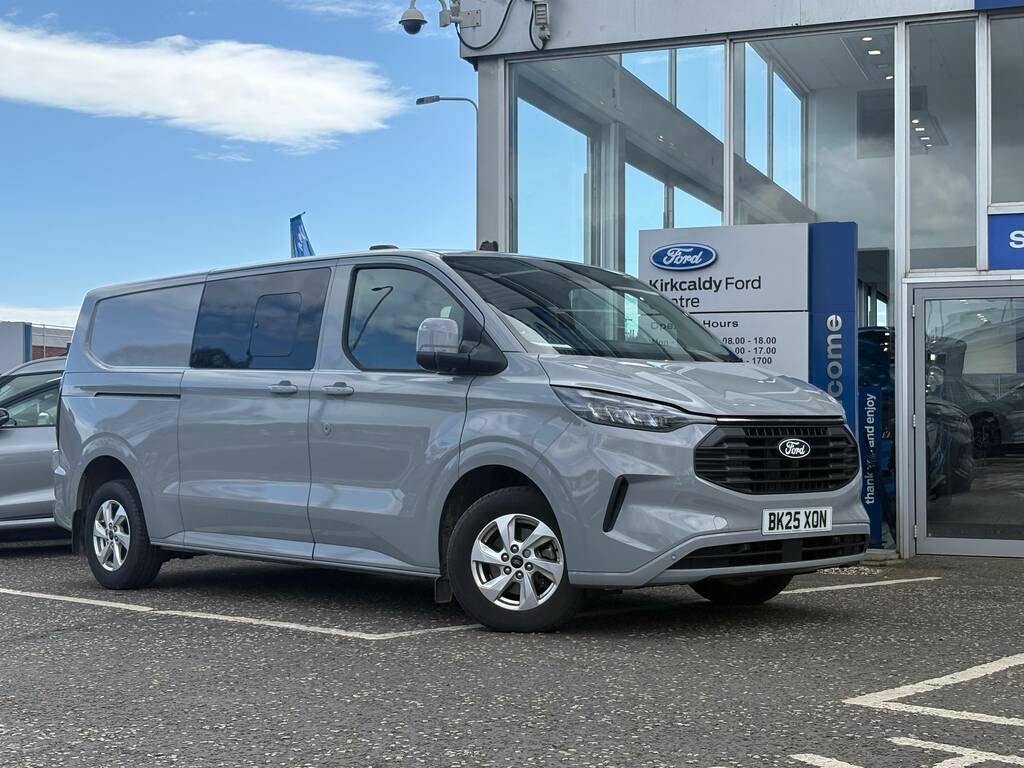 Ford Transit Custom 320 2.0 Ecoblue 136Ps L2 Double Cab Limited Grey