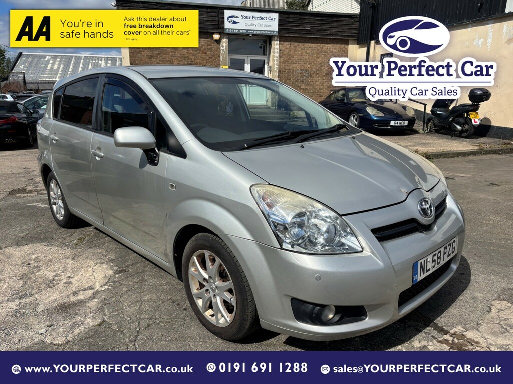 Toyota Corolla Verso 1.8 Vvt-i Sr Silver