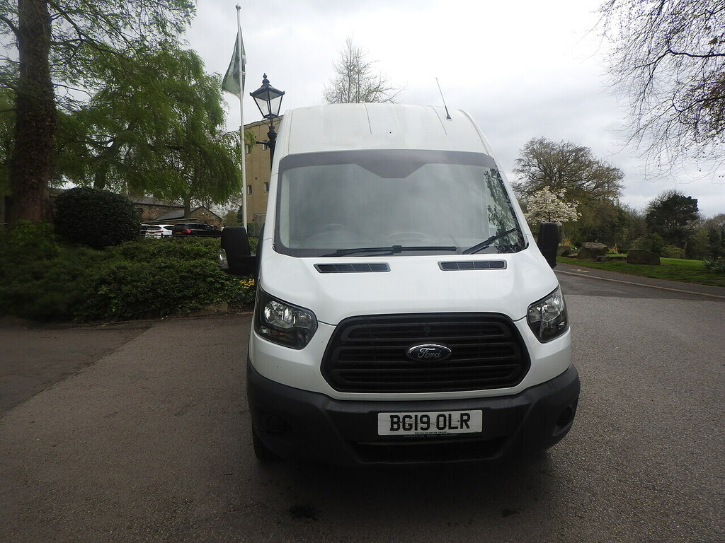 Ford Transit Custom 2.0 350 Ecoblue Panel Van Rwd L4 BG19OLR White #2