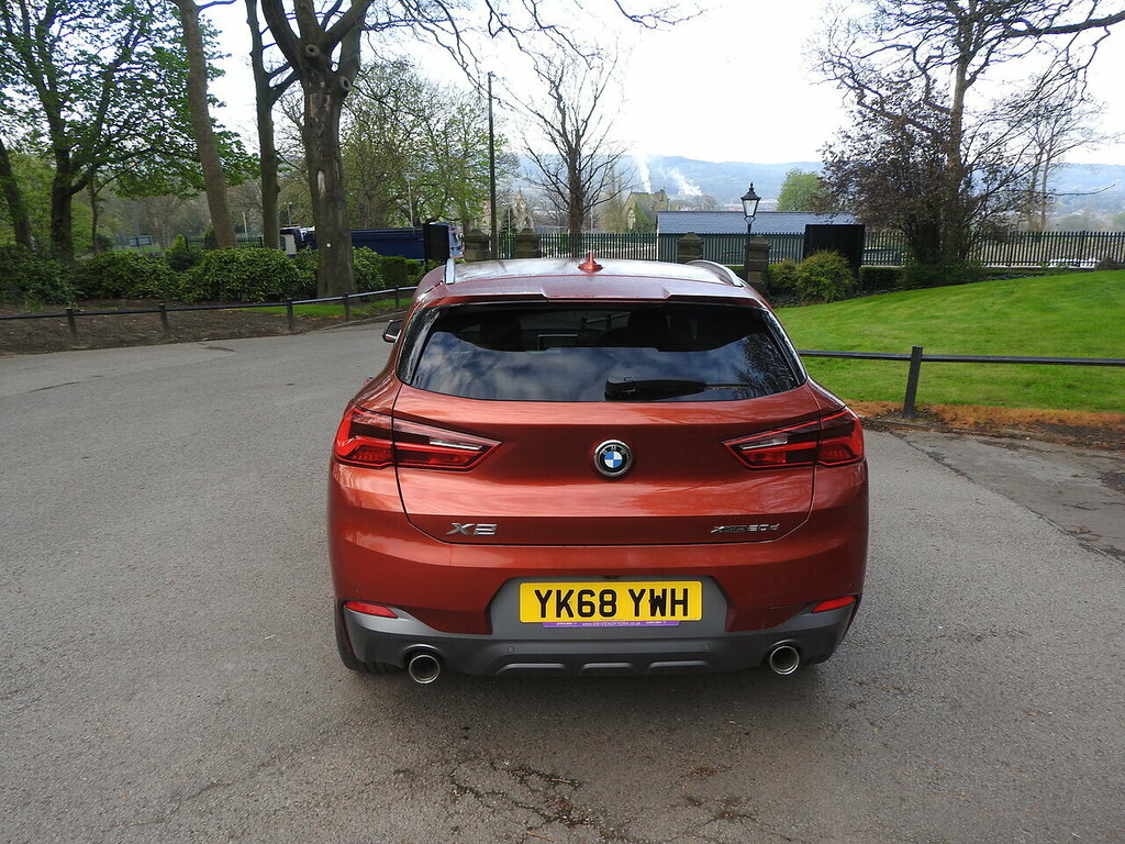 BMW X2 20D M Sport X YK68YWH Orange #6