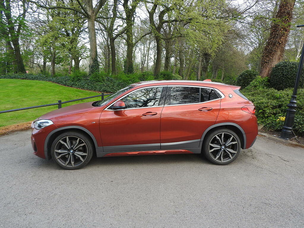 BMW X2 20D M Sport X YK68YWH Orange #4