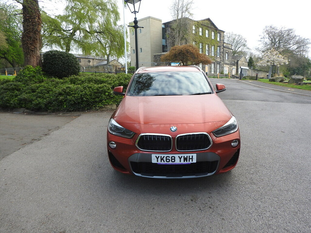 BMW X2 20D M Sport X YK68YWH Orange #2