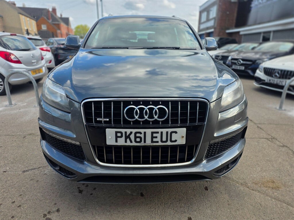 Audi Q7 3.0 Tdi V6 S Line Tiptronic Quattro Euro 5 Ss 5 PK61EUC Grey #2
